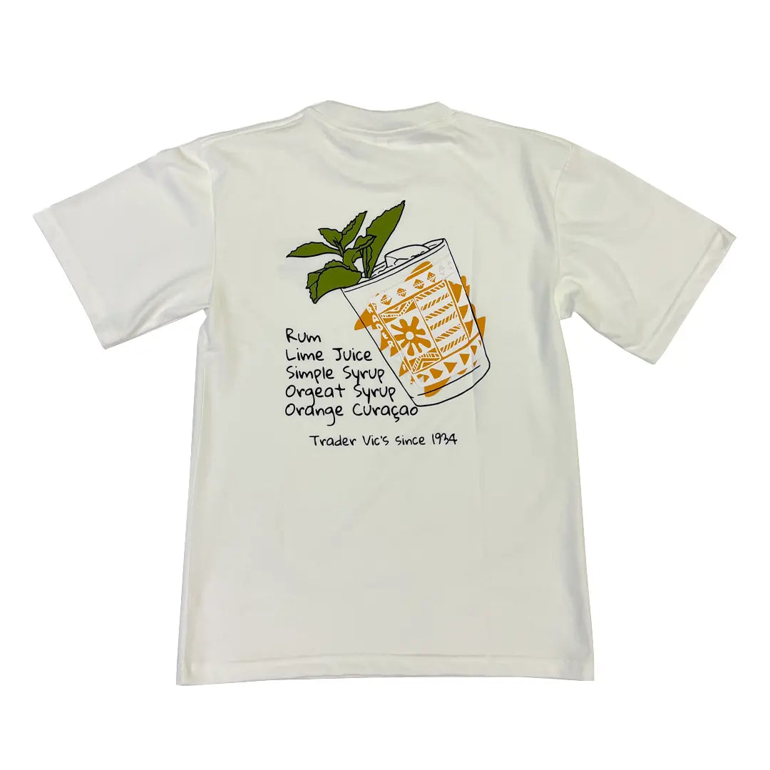 BARTENDER'S GUIDE SHIRT (MAI TAI) Trader Vic's