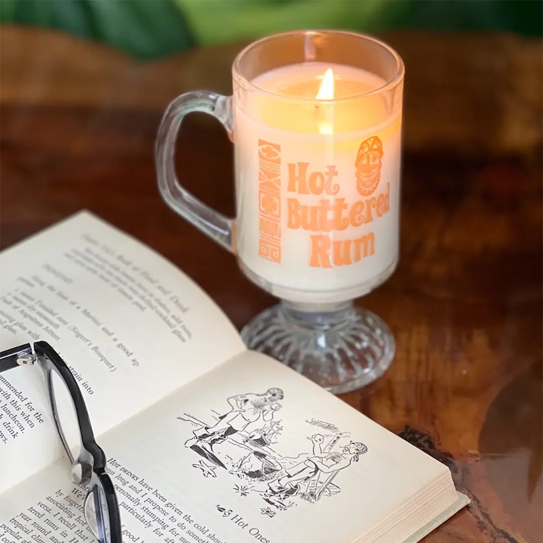 HOT BUTTERED RUM CANDLE Trader Vic's