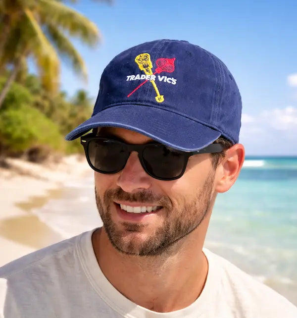 OUTRIGGER DAD HAT (2 COLORS) Trader Vic's