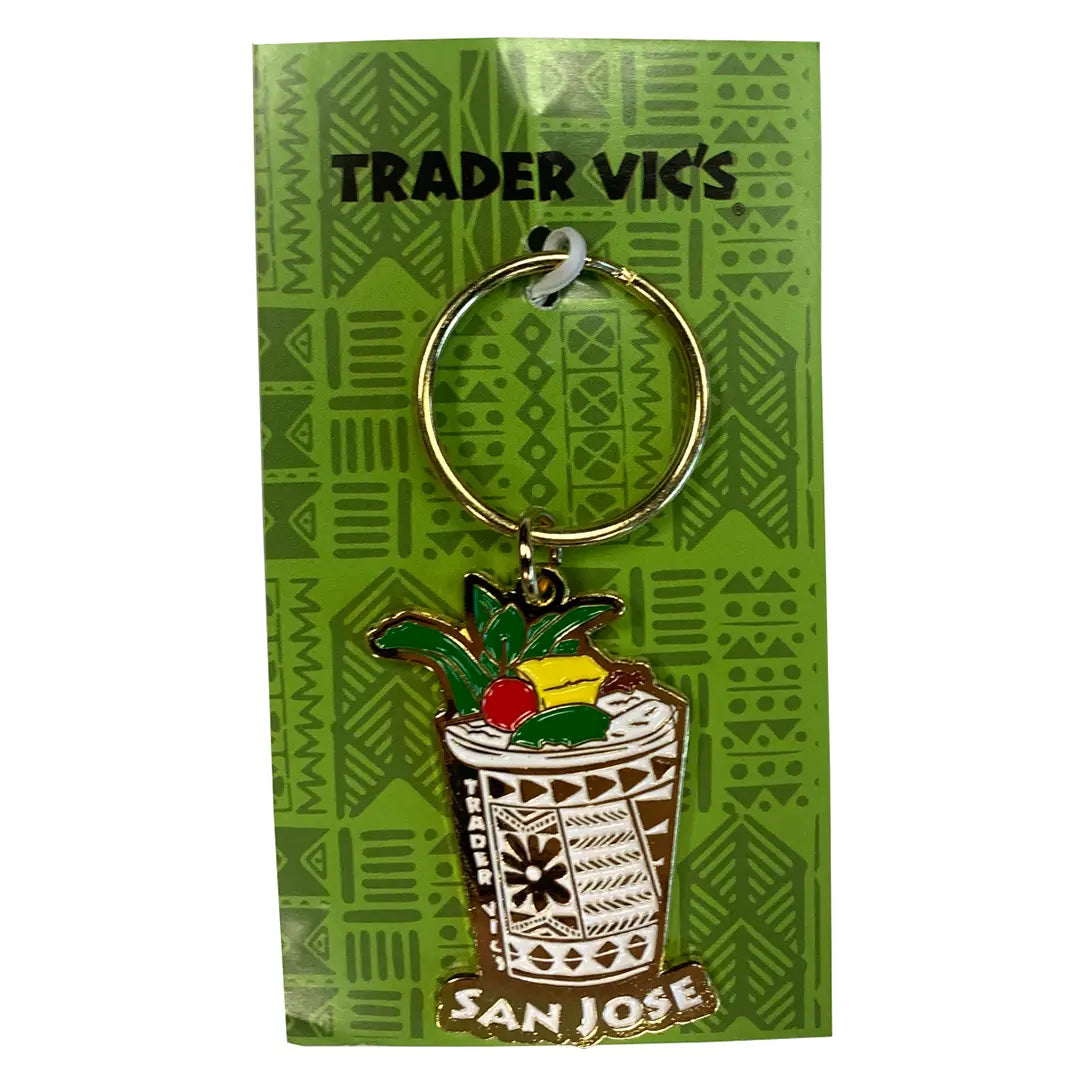 SJC MAI TAI KEYCHAIN - Trader Vic's