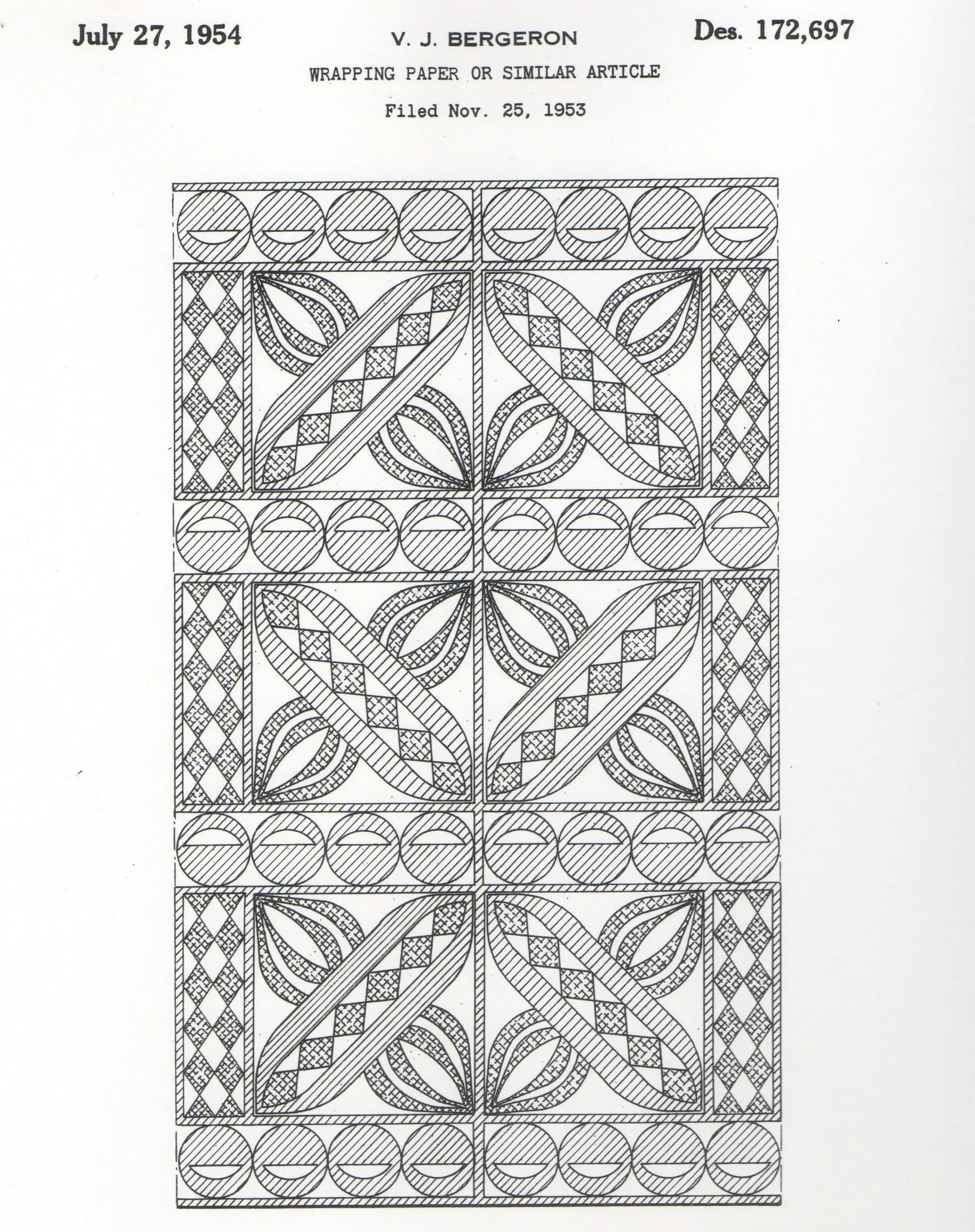BERGERON 1953 TAPA GLASS (4 COLORS AVAILABLE) Trader Vic's