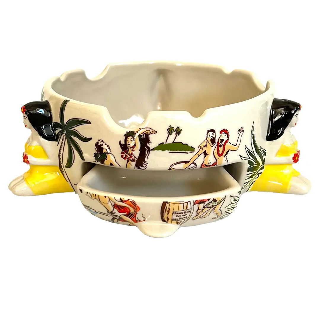 SCORPION BOWL ASHTRAY Trader Vic's