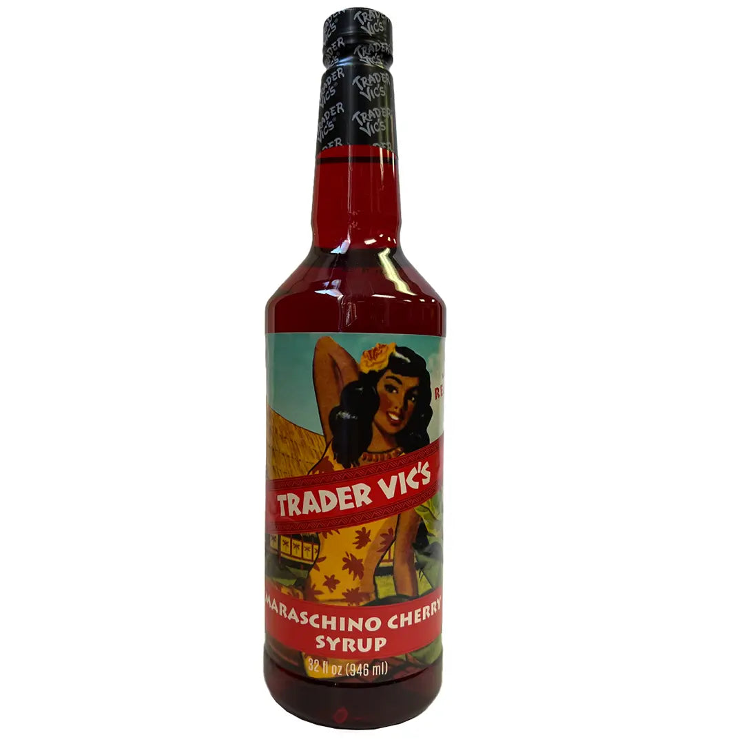 TRADER VIC'S MARASCHINO CHERRY SYRUP - Trader Vic's