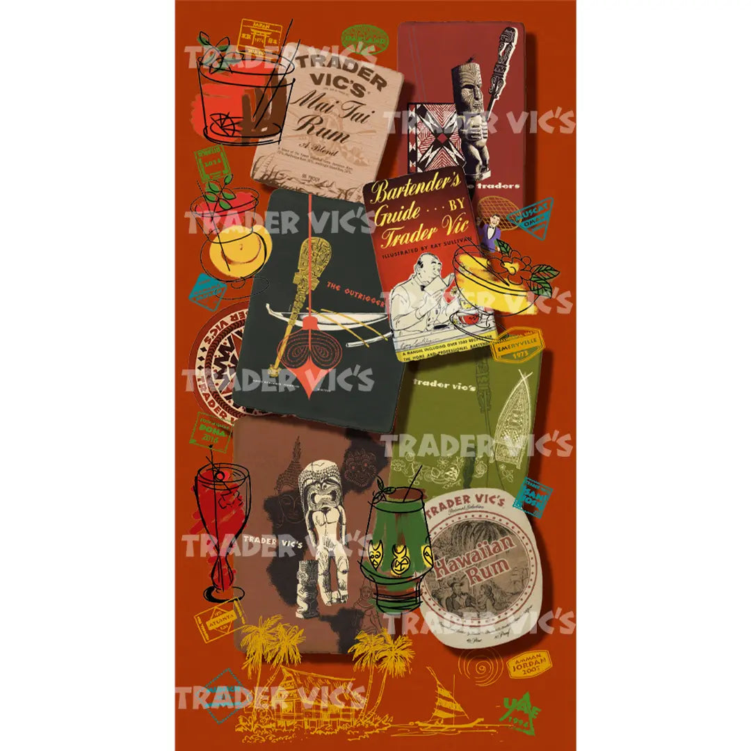 2024 COCKTAIL MENU POSTER Trader Vic's