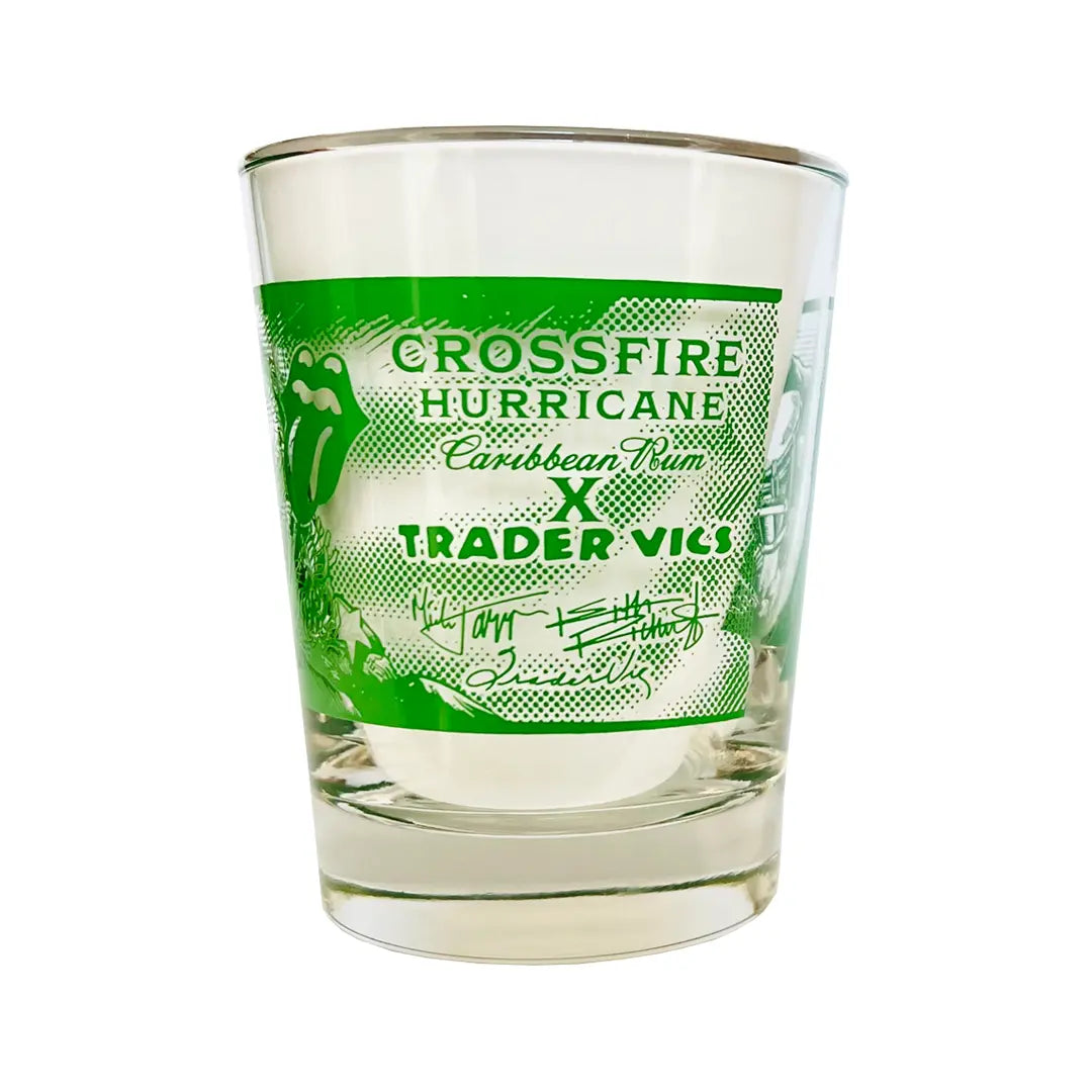 CROSSFIRE HURRICANE BY THE ROLLING STONES MAI TAI GLASS (2 COLORS AVAILABLE) Trader Vic's