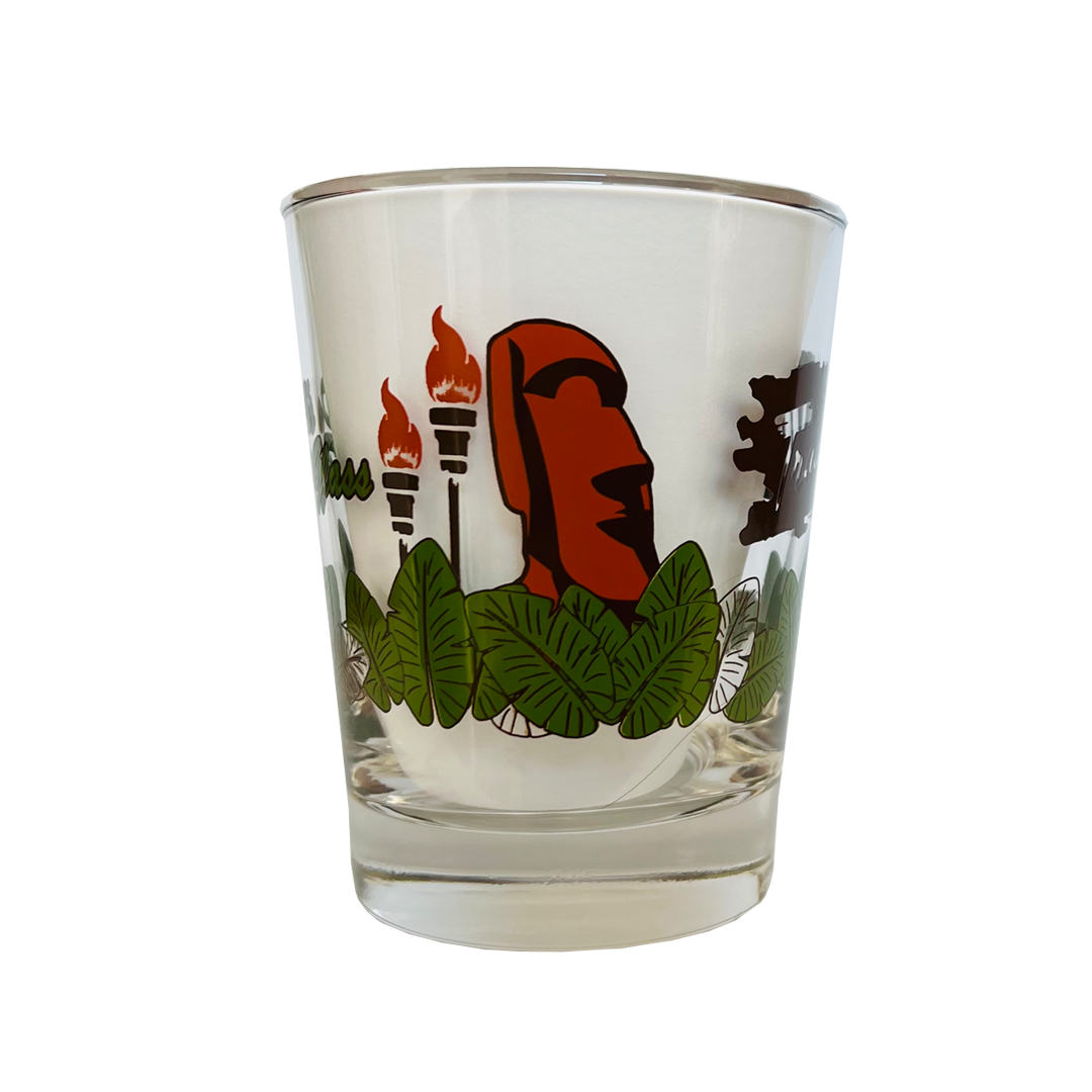 Mai Tai glass with Father's day design