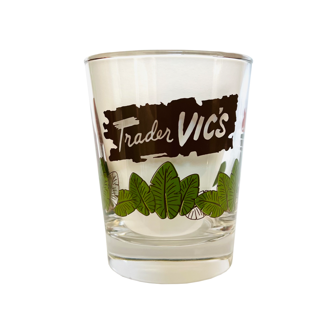 Mai Tai glass with Father's day design