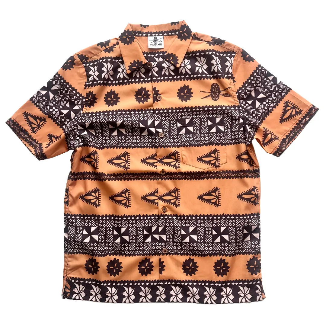 TAPA PATTERN SHIRT Trader Vic's