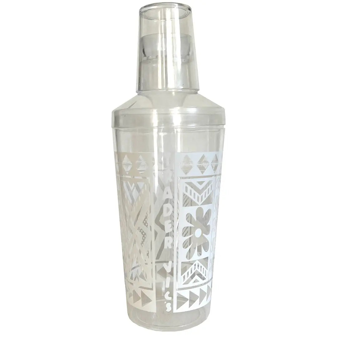 TAPA PATTERN COCKTAIL SHAKER (PLASTIC) Trader Vic's
