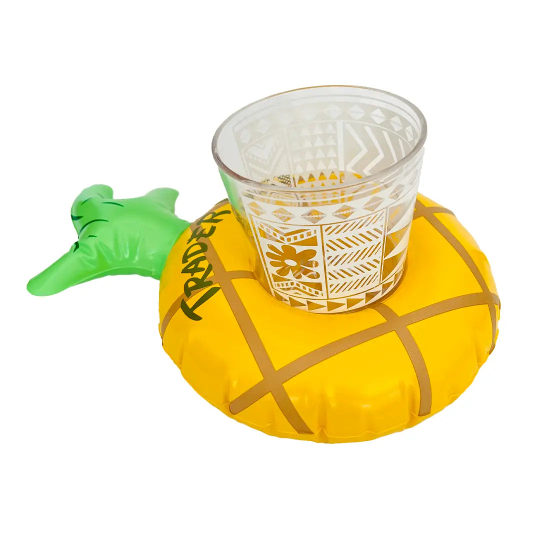INFLATABLE PINEAPPLE DRINK COASTER Trader Vic's
