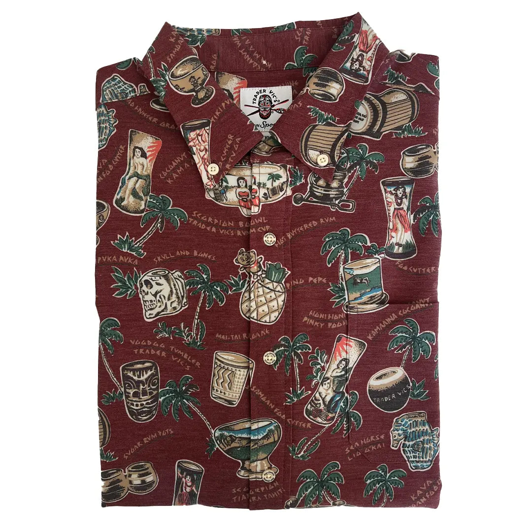 REYN SPOONER VOODOO SHIRT Trader Vic's
