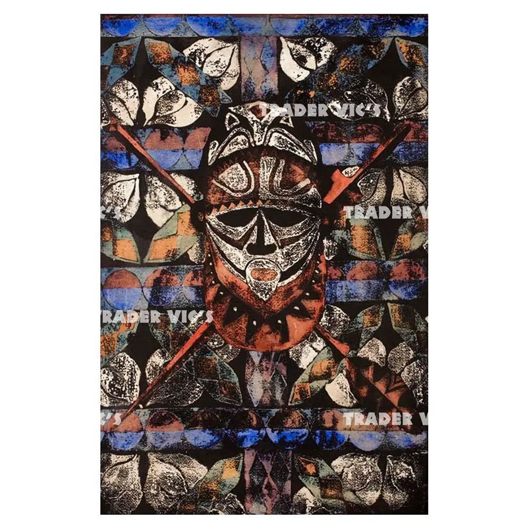 MASK POSTER Trader Vic's