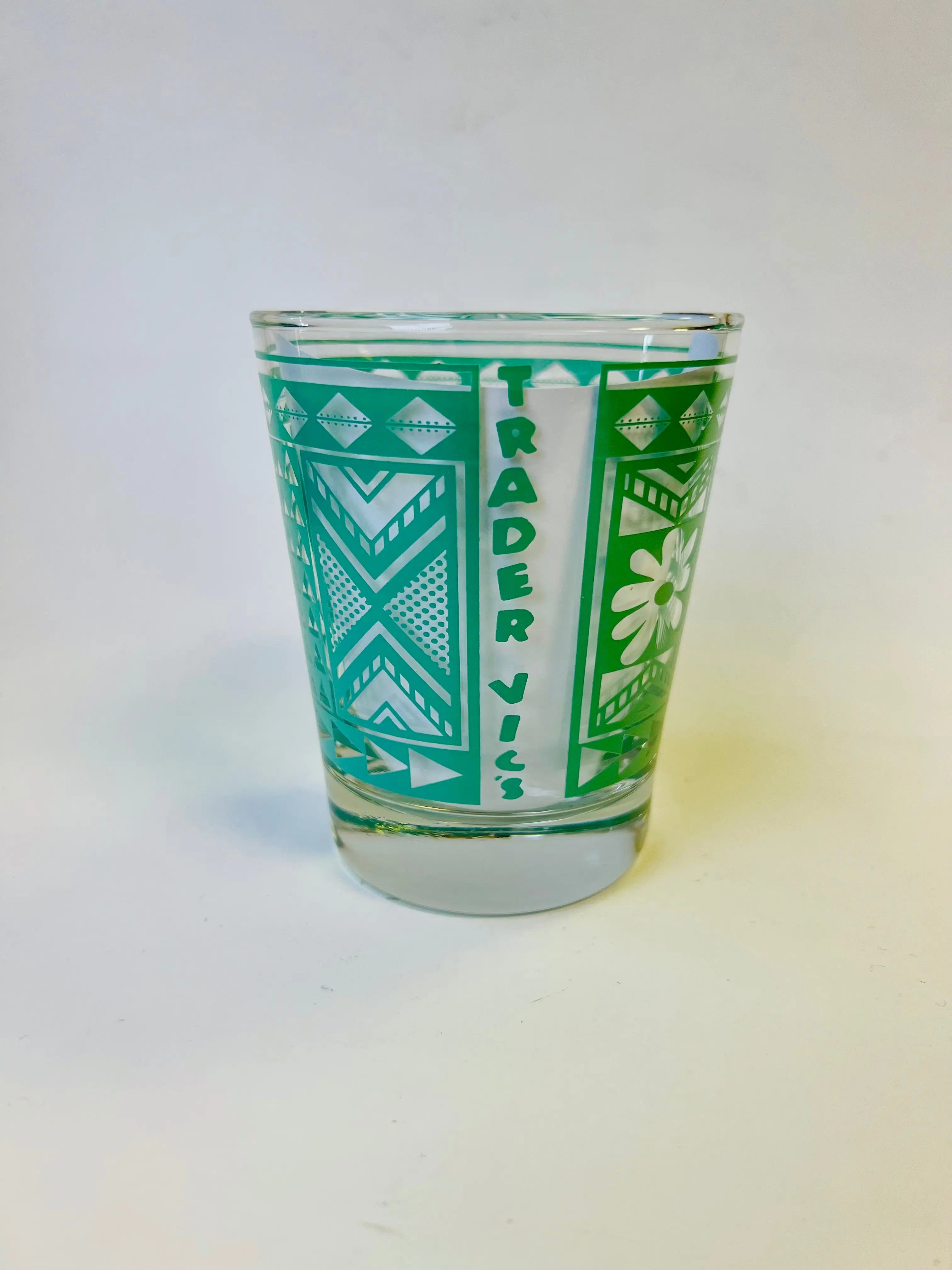 TAPA MAI TAI GLASS (TEAL) Trader Vic's