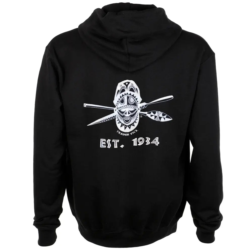 Shield and Oars Zip-up Hoodie - Trader Vic's