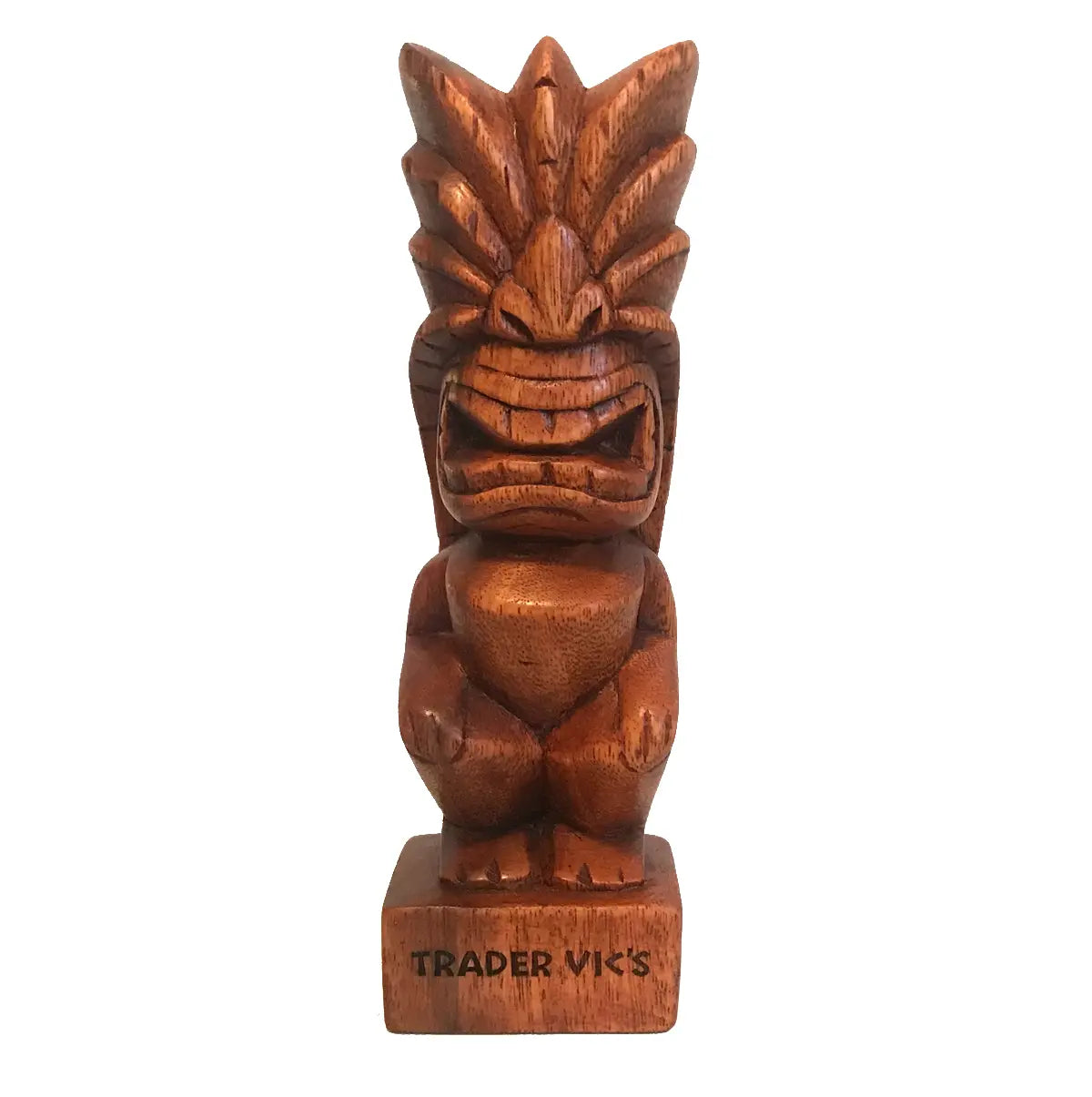 HAND CARVED TIKI 2 Trader Vic's