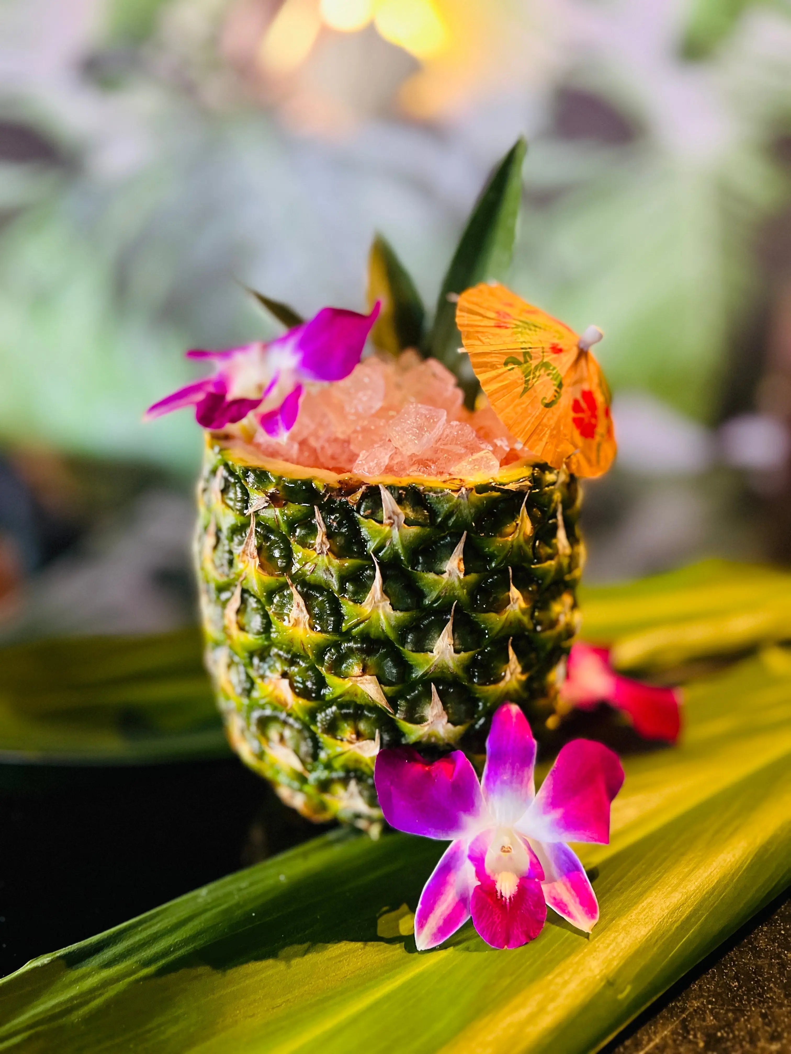 Celebrate National Pineapple Day with a Spiked Pineapple! Trader Vic's