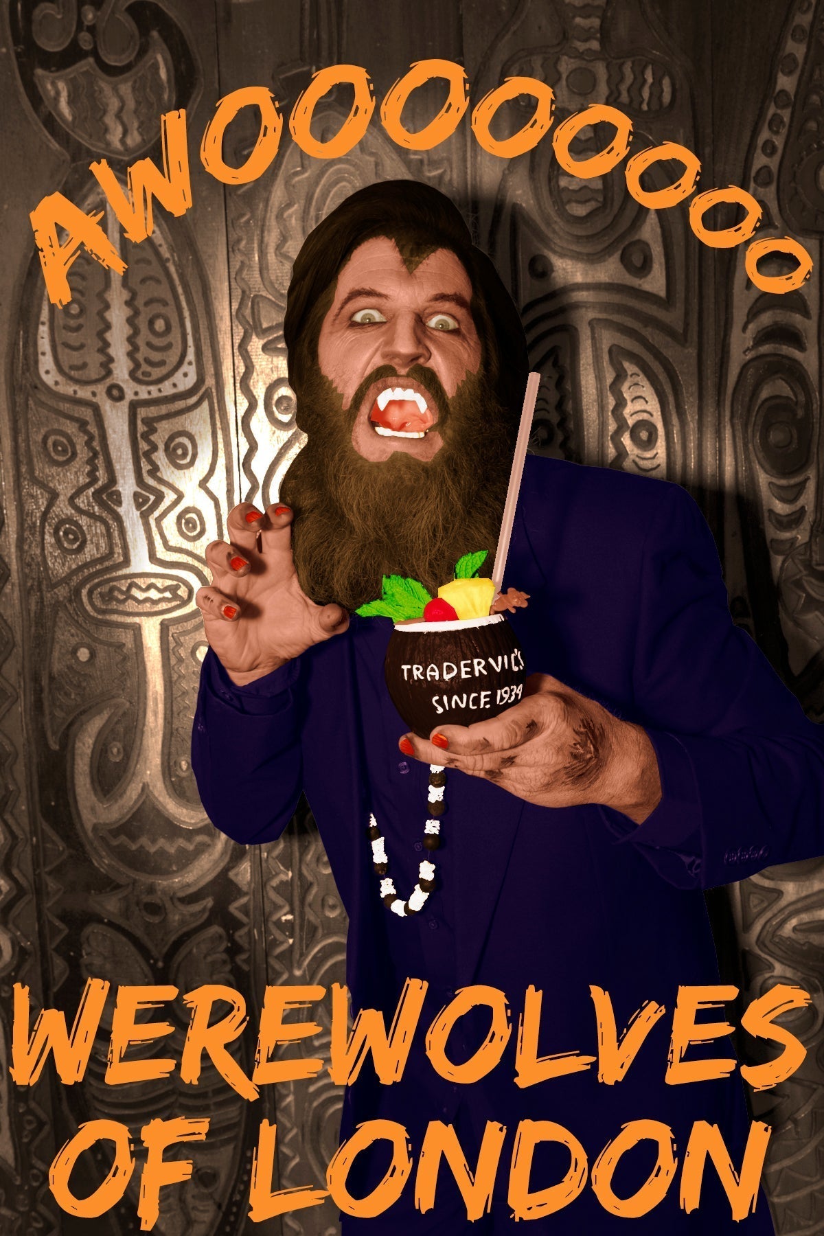 Werewolves of London… and Trader Vic’s? 🐺🍍