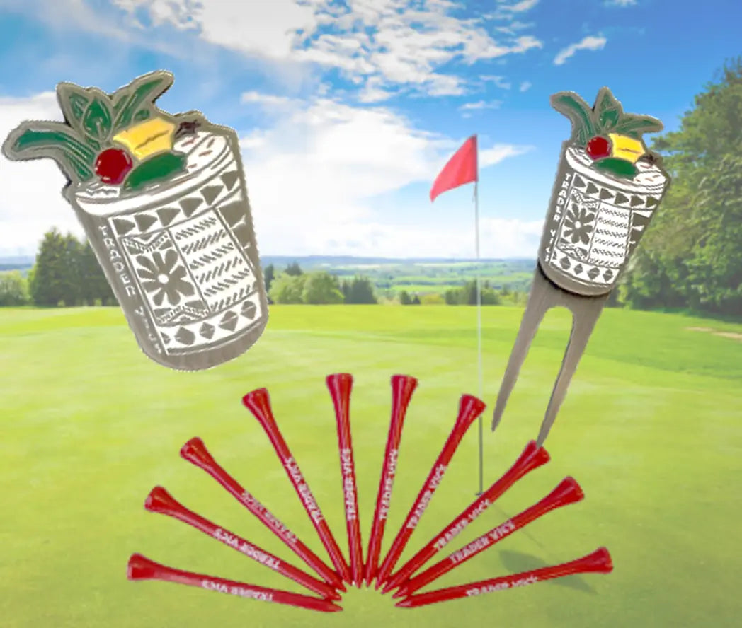 GOLF-TEE-TIME-SWAG Trader Vic's