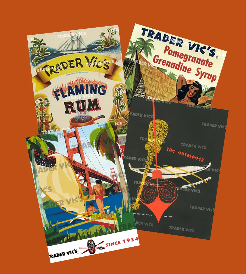 Trader-Vic-s-Posters-Prints Trader Vic's