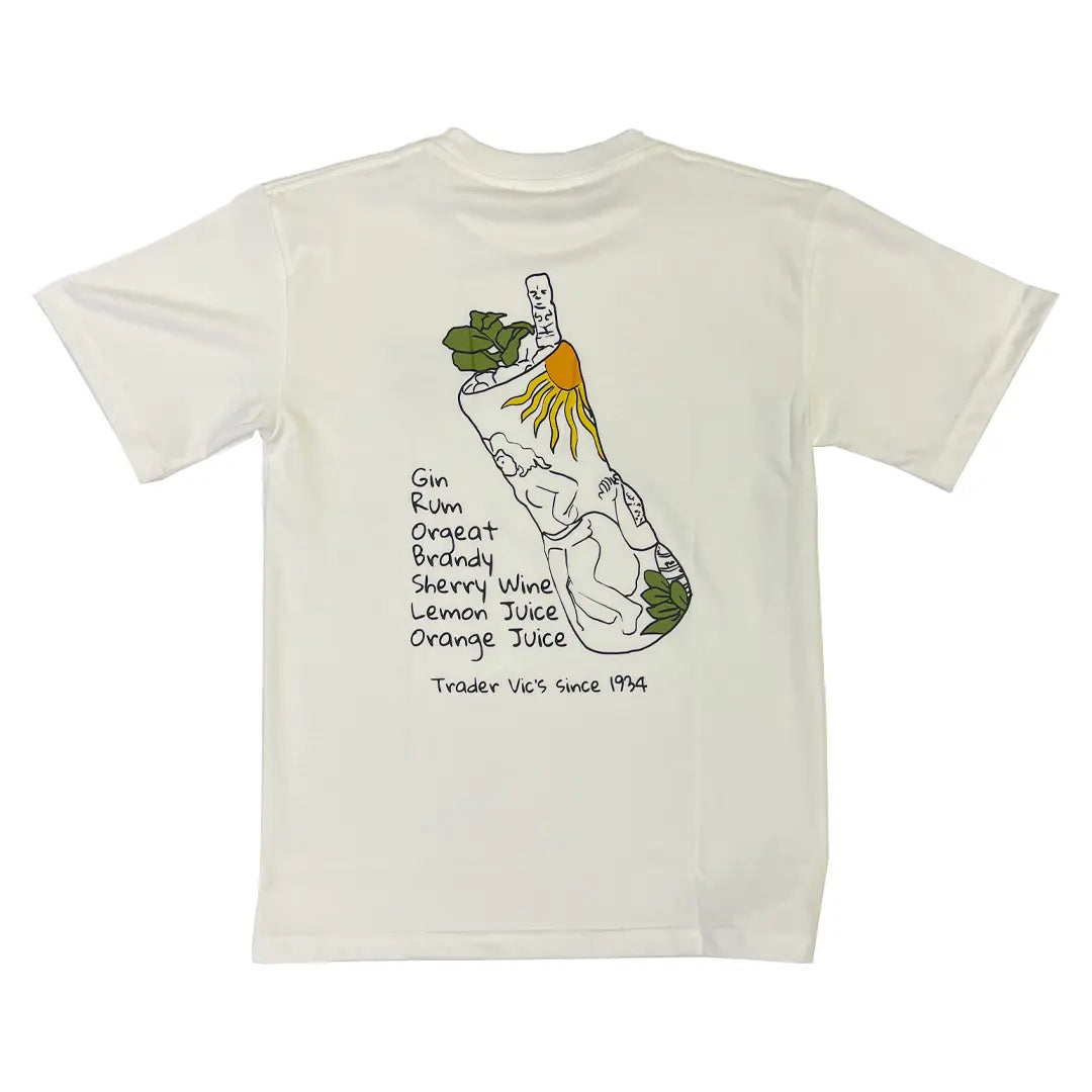 fog off flavors BARTENDER'S GUIDE SHIRT (FOG CUTTER)