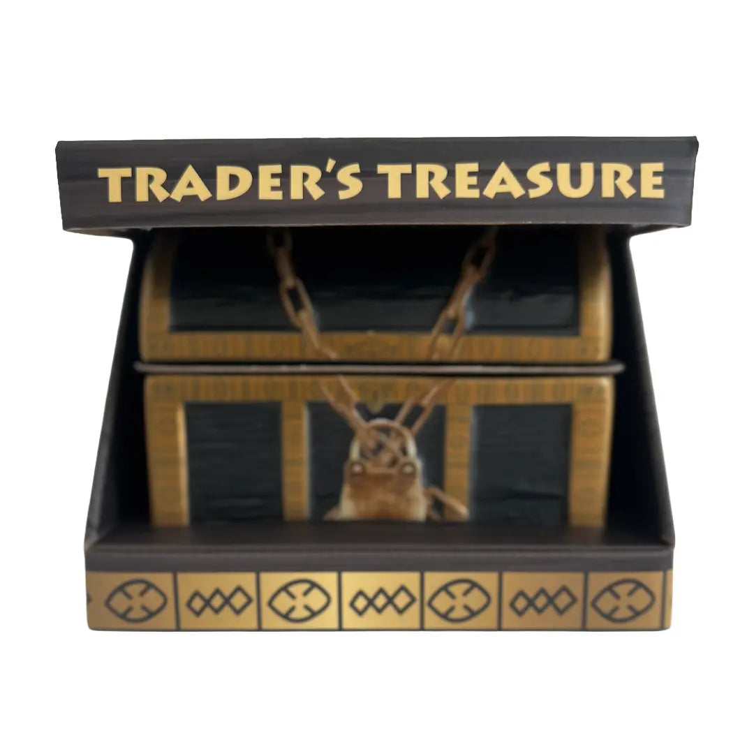 Treasure chest in the box.