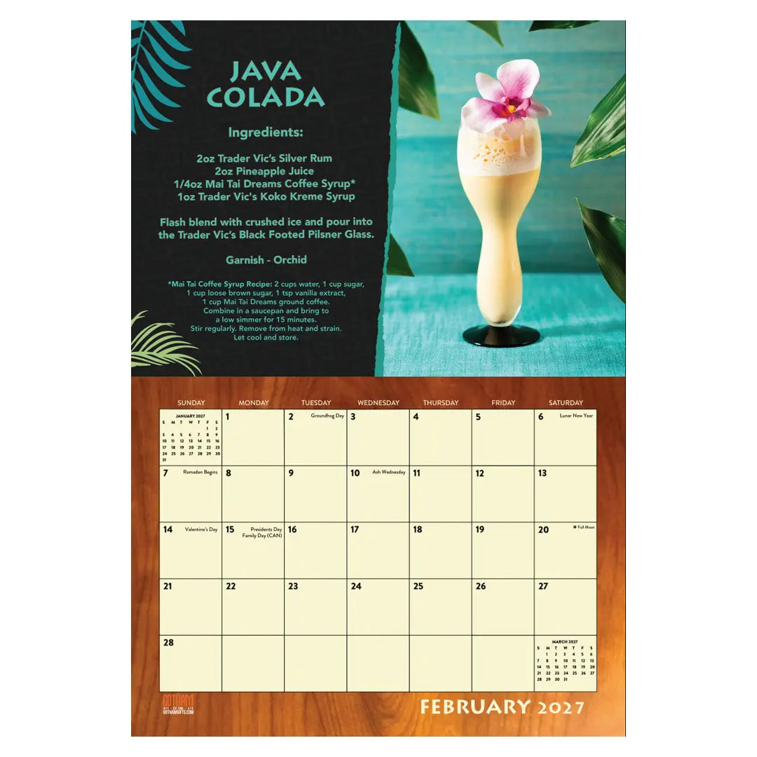 Display page of calendar