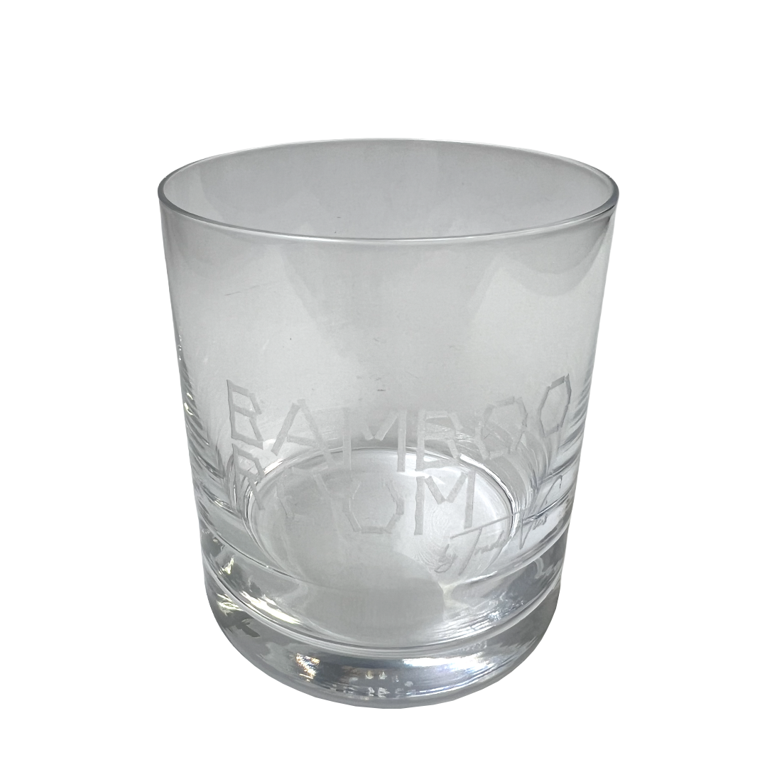 BAMBOO ROOM ETCHED ROCKS GLASS Trader Vic's