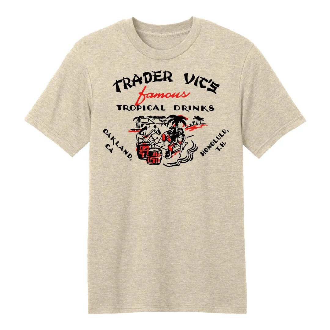 FAMOUS TROPICAL DRINKS SHIRT Trader Vic's