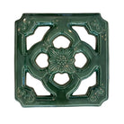 green ceramic tile