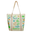 Tan tote bag