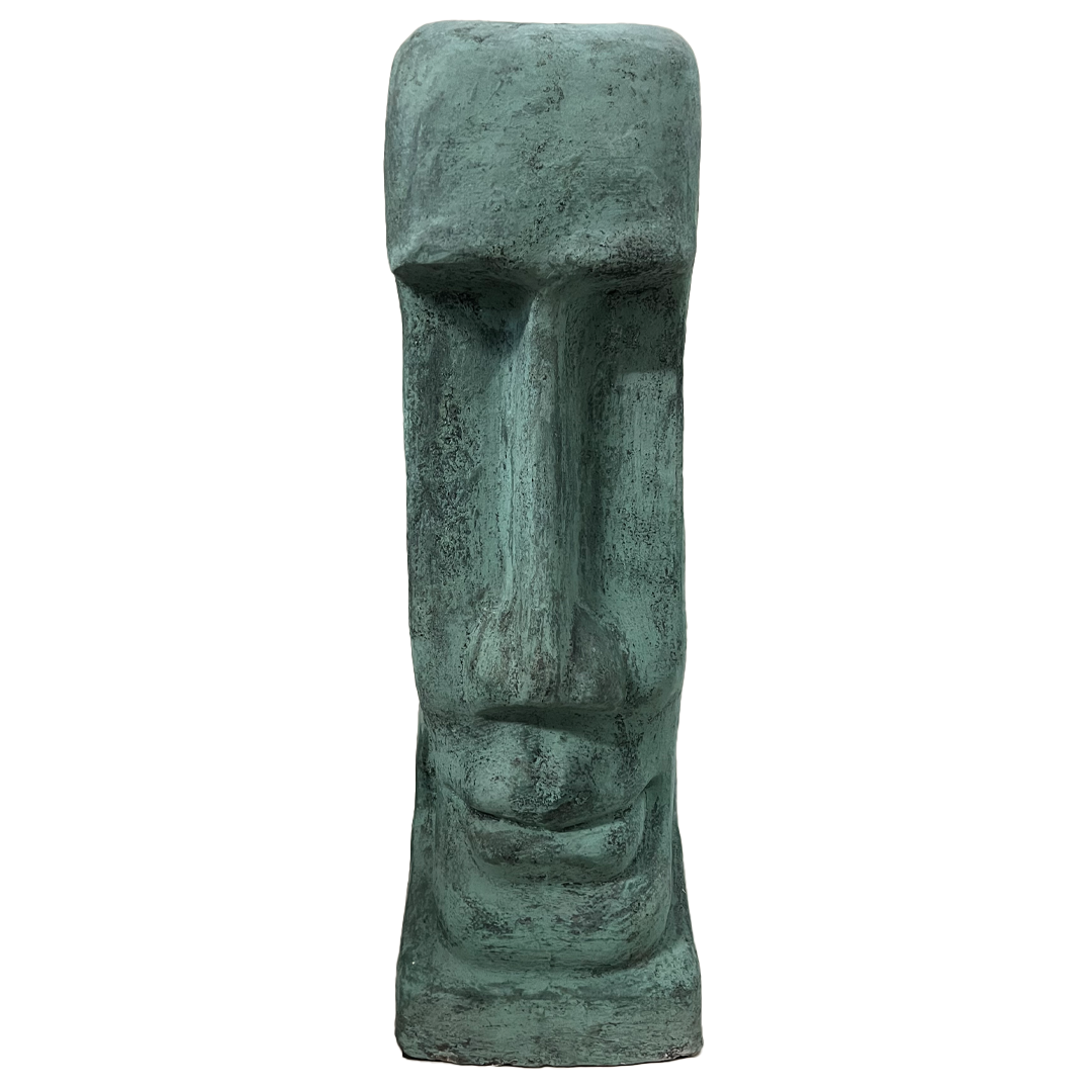 CAST 36 INCH TIKI HEAD (PICK UP ONLY) TWO COLORS AVAILABLE